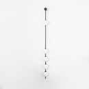 Modern Vertical Sphere Wall Sconce