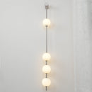 Modern Vertical Sphere Wall Sconce