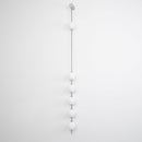 Modern Vertical Sphere Wall Sconce