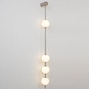 Modern Vertical Sphere Wall Sconce