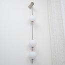 Modern Vertical Sphere Wall Sconce