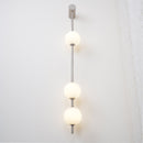 Modern Vertical Sphere Wall Sconce