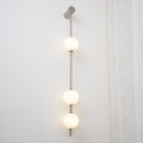 Modern Vertical Sphere Wall Sconce