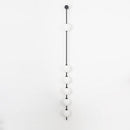 Modern Vertical Sphere Wall Sconce