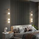 Modern Vertical Sphere Wall Sconce
