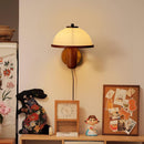 Scandinavian Oak Wood Wall Sconce