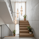 Washi Paper E Pendant Light