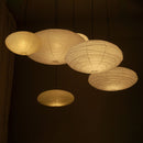 Rice Paper Swag Pendant Light