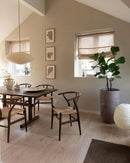 Rice Paper Swag Pendant Light