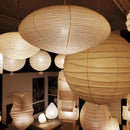 Rice Paper Swag Pendant Light