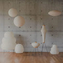 Rice Paper Swag Pendant Light