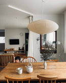 Rice Paper Swag Pendant Light
