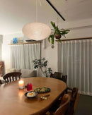 Rice Paper Swag Pendant Light