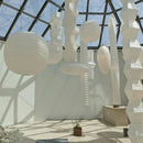Rice Paper Swag Pendant Light