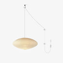 Rice Paper Swag Pendant Light