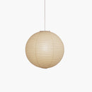 Luminária de teto pendente de papel Washi artesanal
