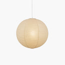 Luminária de teto pendente de papel Washi artesanal
