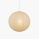 Luminária de teto pendente de papel Washi artesanal