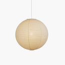 Luminária de teto pendente de papel Washi artesanal