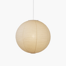 Luminária de teto pendente de papel Washi artesanal