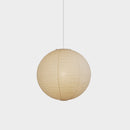 Luminária de teto pendente de papel Washi artesanal