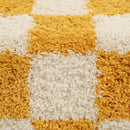 Tapete Amarelo Xadrez