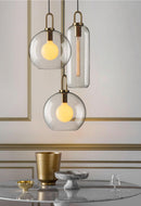 Modern Pendulum Glass Pendant Light