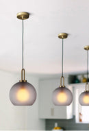 Modern Pendulum Glass Pendant Light