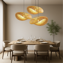 Bohemian Woven Bamboo Pendant Light