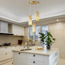 Crystal Cylinder Pendant Lamp