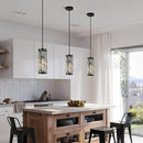 Crystal Cylinder Pendant Lamp