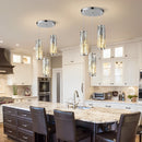 Crystal Cylinder Pendant Lamp