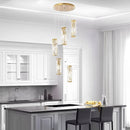 Crystal Cylinder Pendant Lamp
