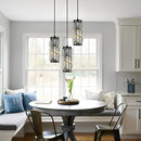 Crystal Cylinder Pendant Lamp