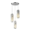 Crystal Cylinder Pendant Lamp