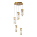 Crystal Cylinder Pendant Lamp