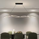 Curved Wave Pendant Light
