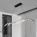 Curved Wave Pendant Light