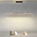 Curved Wave Pendant Light