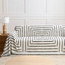Geometric Frame Sofa Cover