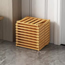 Geometric Tiered Shoe Display Tower