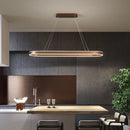 Geometric Halo Loop Pendant Light