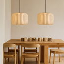 Wabi Sabi Ribbed Pendant Light