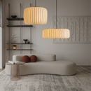 Wabi Sabi Ribbed Pendant Light