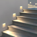 Modern Recessed LED Step Light with Motion Sensor