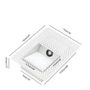 Modern Recessed LED Step Light with Motion Sensor