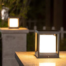 Minimalist Geometric Frame Post Light