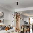 Cross Line Chandelier