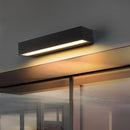 Waterproof LED Outdoor Wall Washer Light – Elegant Modern Black Fixture