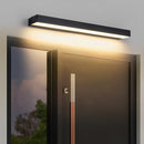 Waterproof LED Outdoor Wall Washer Light – Elegant Modern Black Fixture